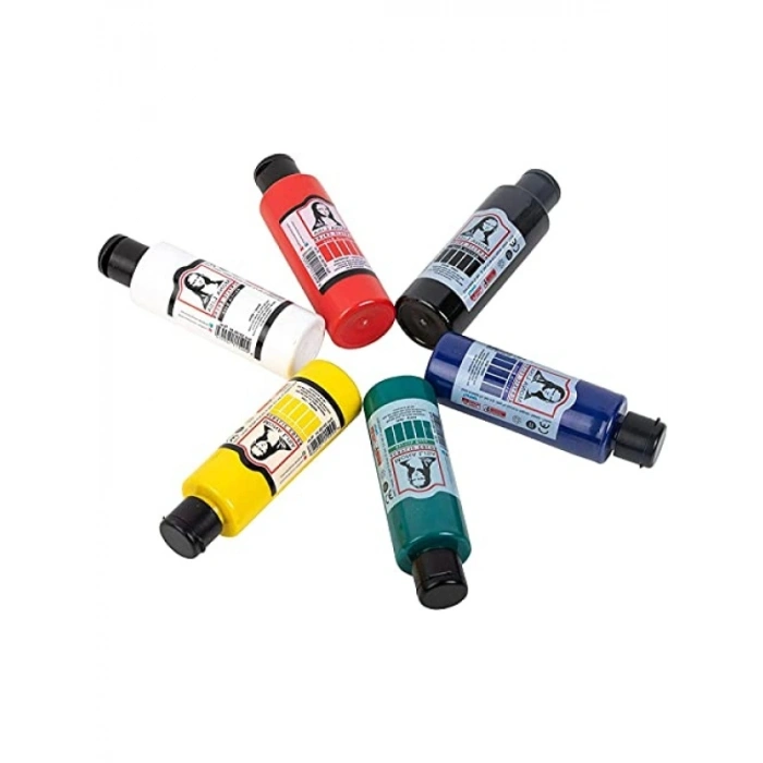 Su Bazlı Akrilik Boya Seti 6 Renk x 70 ml
