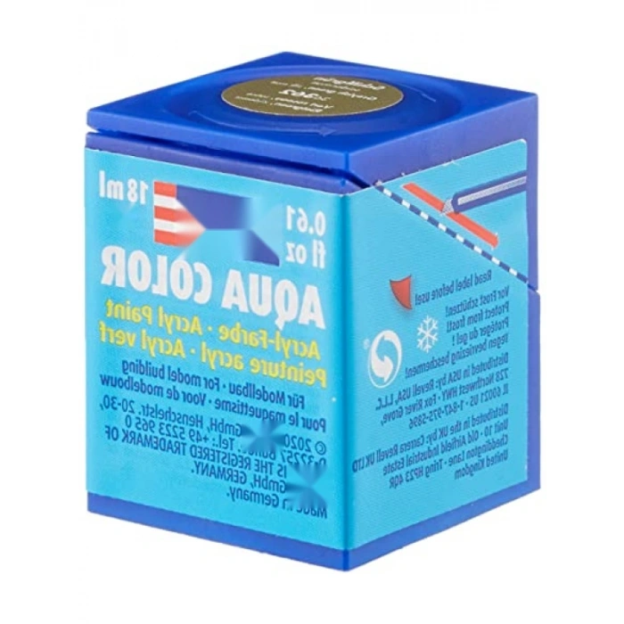 Su Bazlı Akrilik Maket Boyası - Grimsi Yeşil - 18 ml