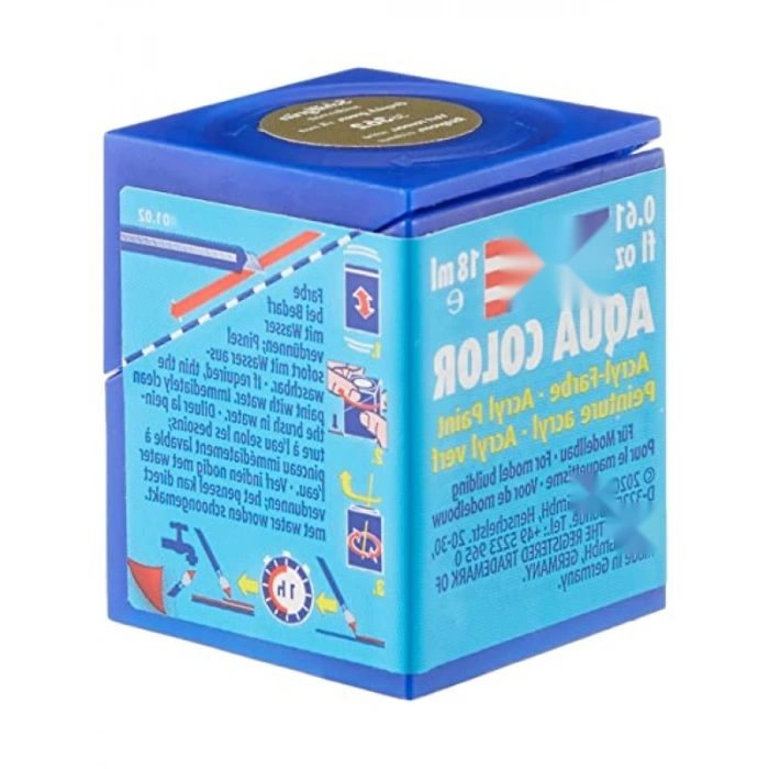 Su Bazlı Akrilik Maket Boyası - Grimsi Yeşil - 18 ml