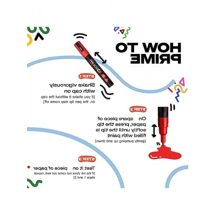 Su Bazlı Poster Markörü - Siyah, 0.7 mm Uç