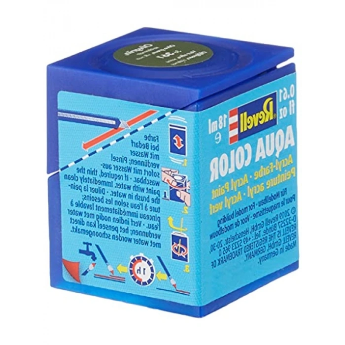 Su Bazlı Zeytin Yeşil Maket Boyası, 18 ml