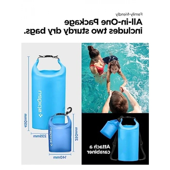 Su Geçirmez 2in1 Sırt Çantası, 20L + 2L Kapasite