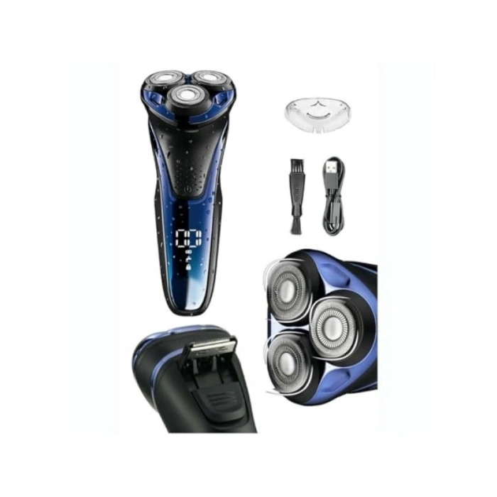 Su Geçirmez 3D Kesim Sistemi ile Şarjlı Tıraş Makinesi