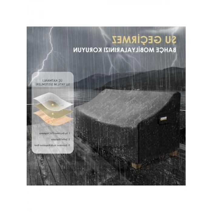 Su Geçirmez Bahçe Koltuk Kılıfı, 80-95-90 cm