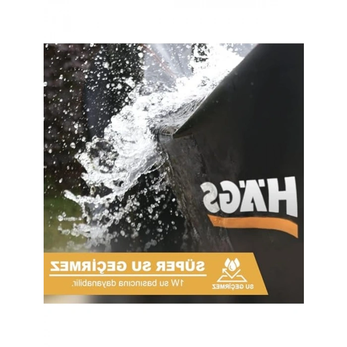 Su Geçirmez Bahçe Masa Örtüsü, Heavy Duty Oxford Kumaş, Siyah