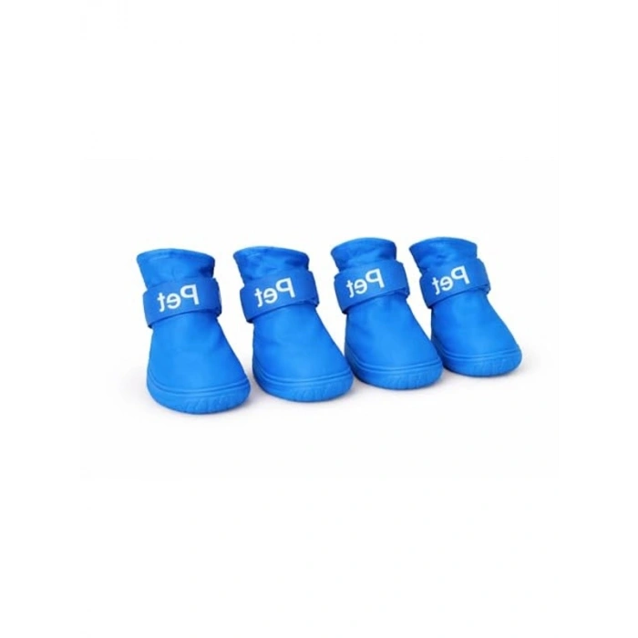 Su Geçirmez Köpek Ayakkabısı - 4’lü Set, Koruyucu Patik