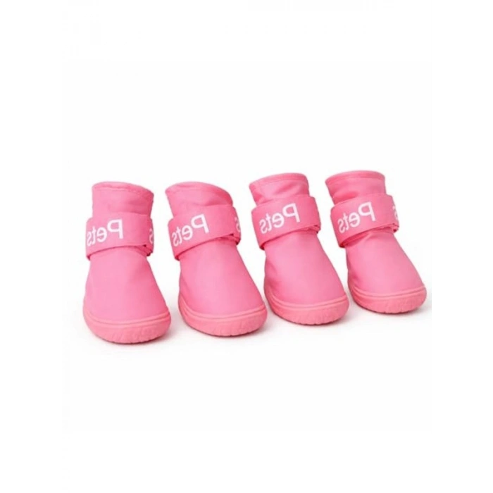 Su Geçirmez Köpek Botu, 4’lü Set, Küçük Orta Irk İçin