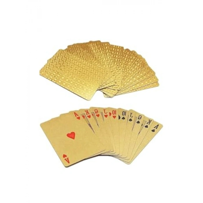 Su Geçirmez PVC Oyun Kartları - 54lü