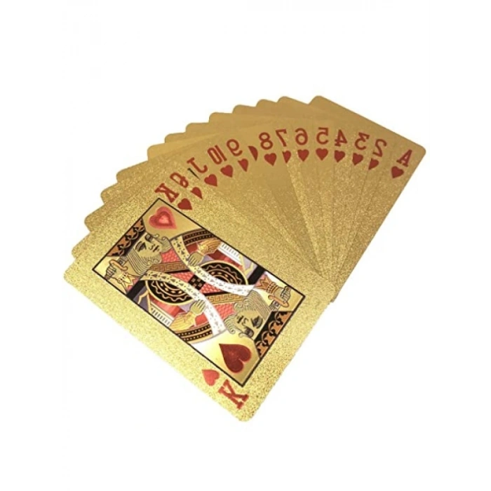 Su Geçirmez PVC Oyun Kartları - 54lü