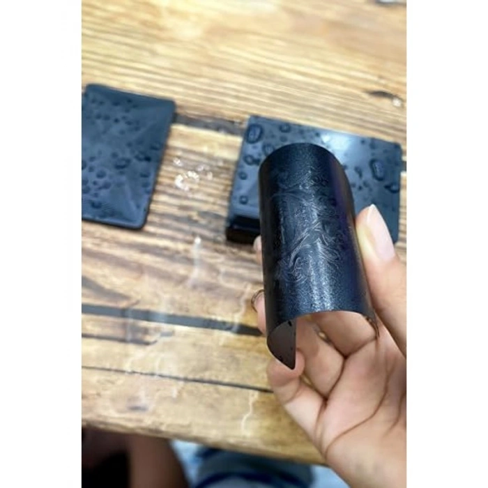 Su Geçirmez Siyah Kurukafa Oyun Kartları, Kaygan Plastik