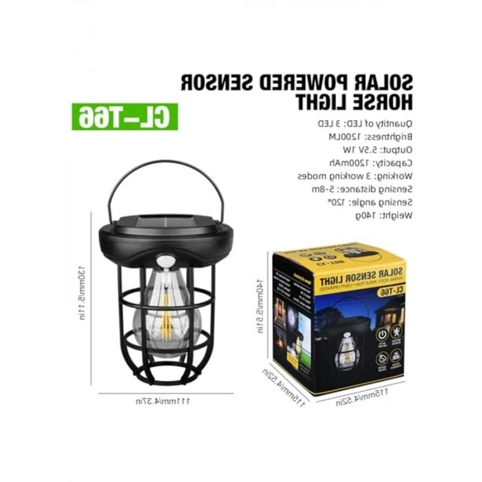 Su Geçirmez Solar Enerjili Hareket Sensörlü Işıldak, Dış Mekan için