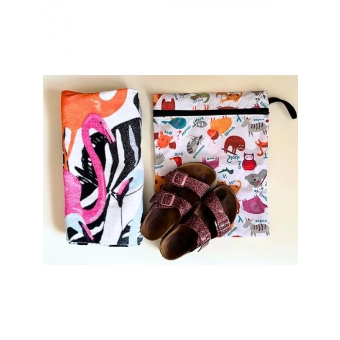 Su Geçirmez Taşıma Torbası - 30x37 cm, Beyaz