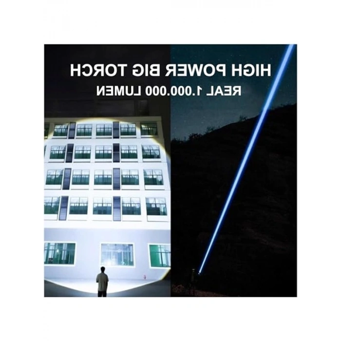 Su Geçirmez ve Güçlü Işık Modları Olan El Feneri
