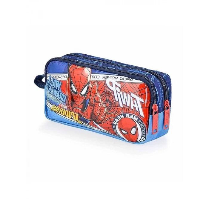 Su İtici Kalem Çantası - Çift Gözlü Tasarım