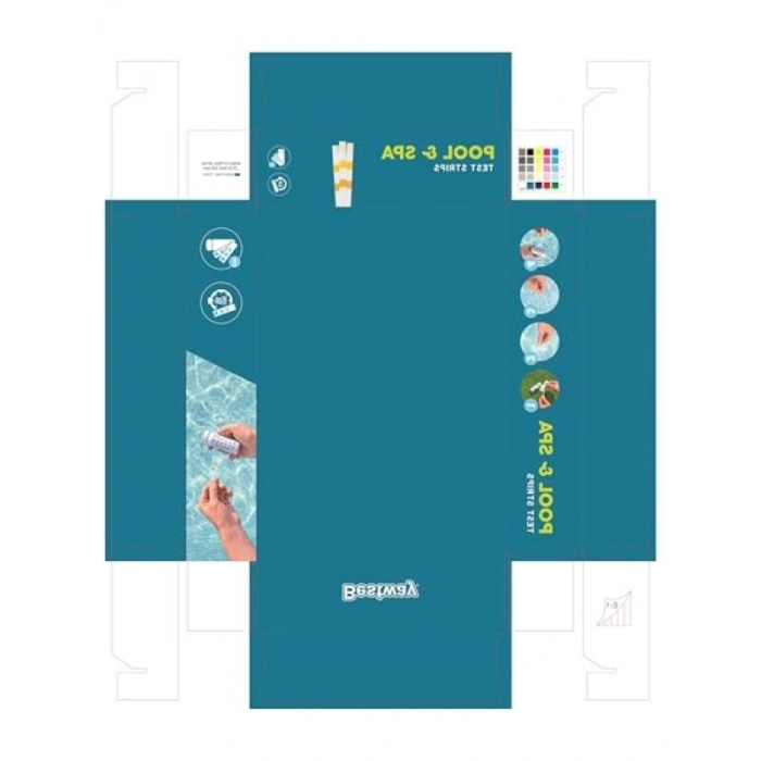 Su Kalitesini Kontrol İçin 3ü 1 Arada Test Şeritleri - 50 Adet