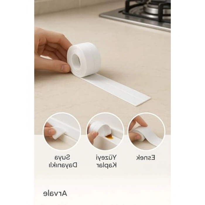 Su Sızdırmaz Bant, 3.2 m Uzunluk, Kenar Kapatıcı