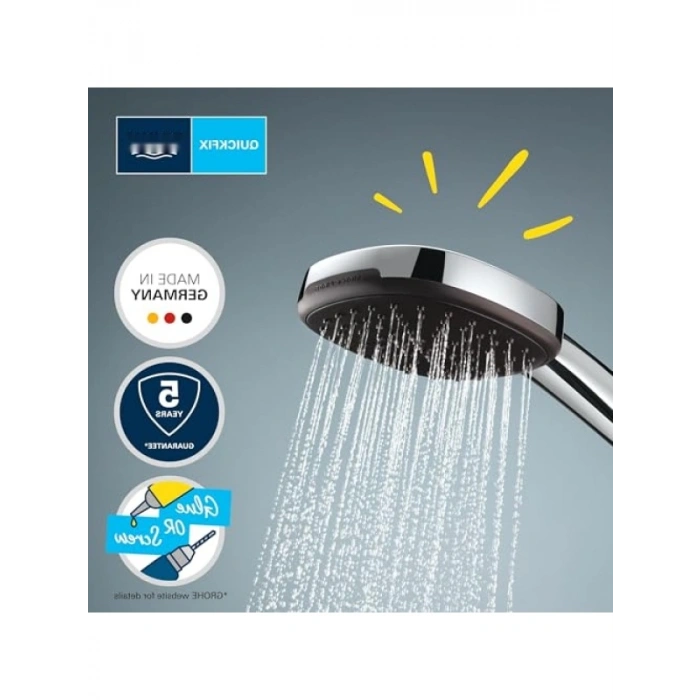 Su Tasarruflu El Duşu Seti - 110 mm, Krom