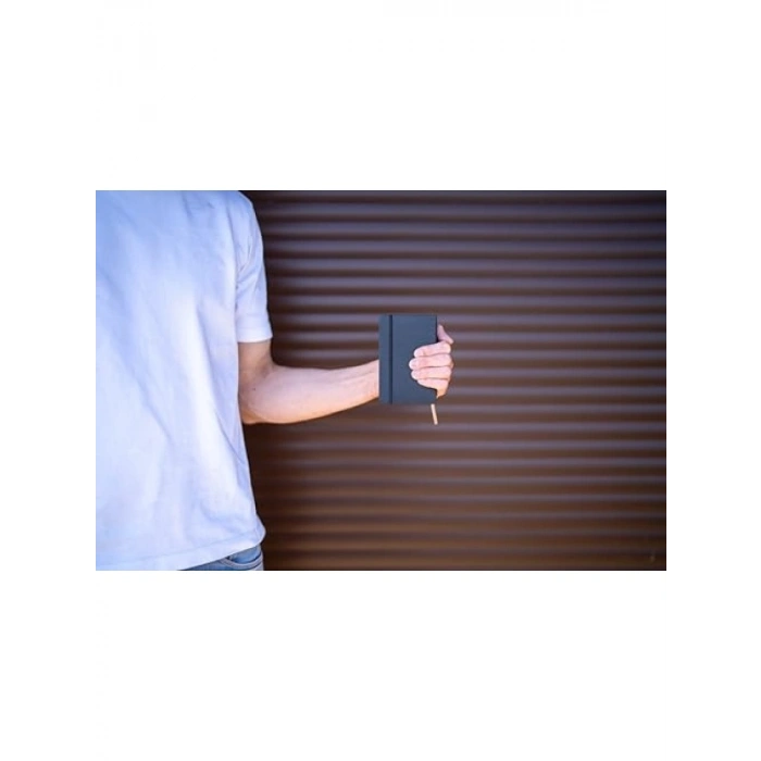 Sulu Boya Not Defteri - A6, 200g Kağıt, Sert Kapak, Siyah