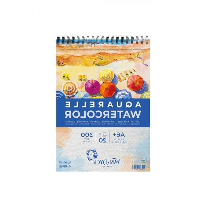 Suluboya Blok A6 11x17cm 300gr 20 Yaprak