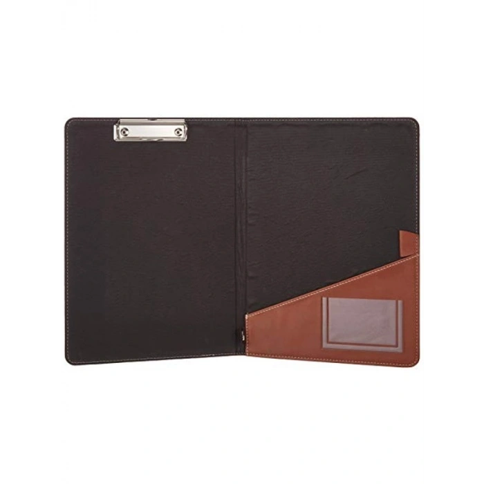 Suni Deri Notluk Dosyası, A4 Ebatında, Taşınabilir