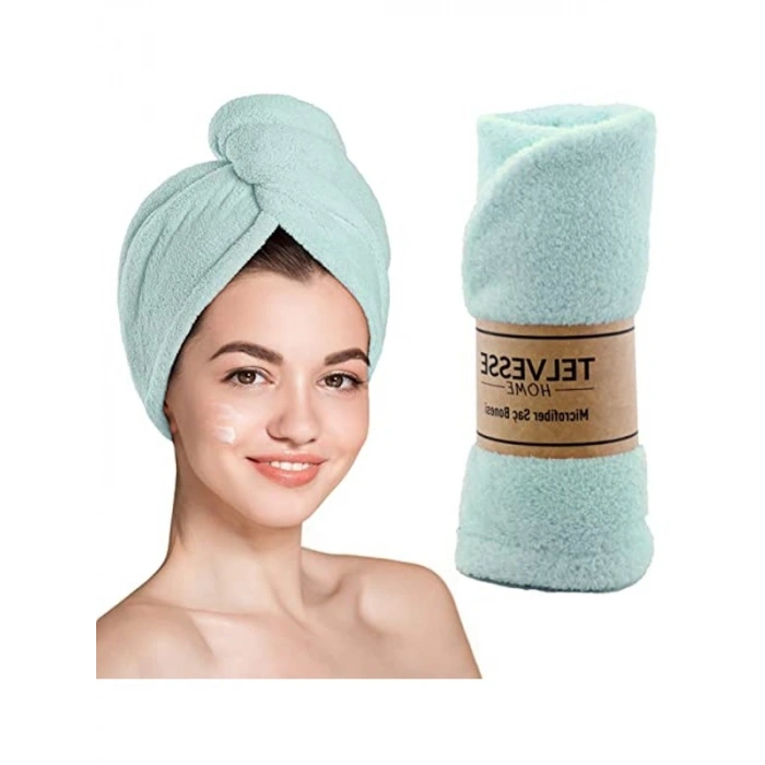 Süper Emici Mikrofiber Saç Havlusu, Hızlı Kuruma Özelliği ile