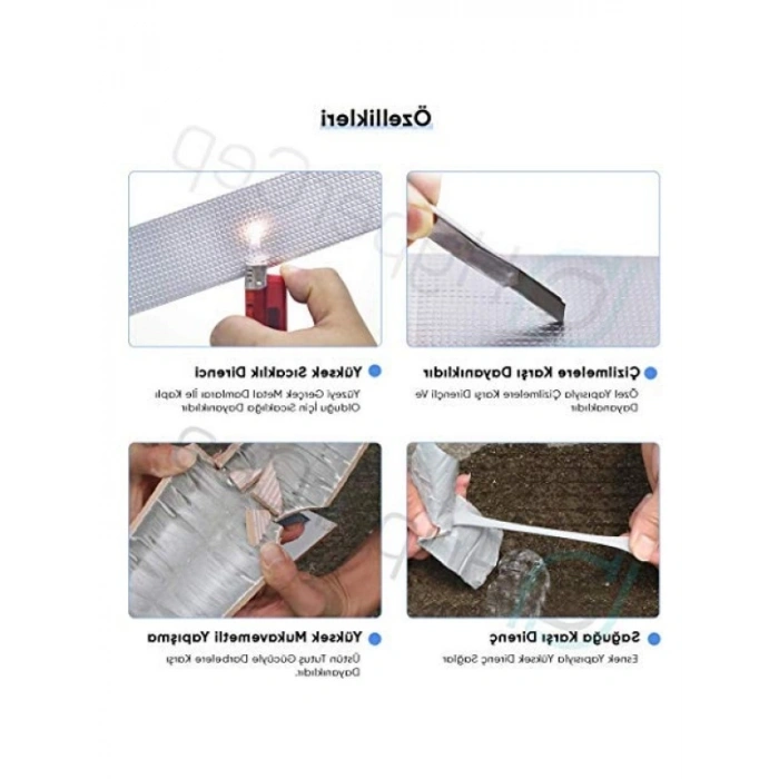 Süper Güçlü Su Sızdırmaz Tamir Bandı - 2m x 10cm