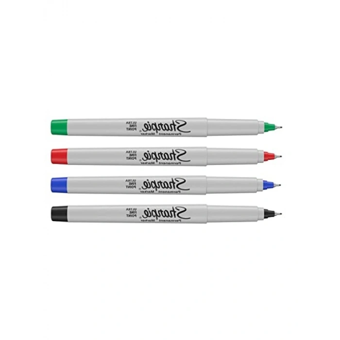 Süper İnce Uçlu 4lü Kalem Seti, Karışık Renkler