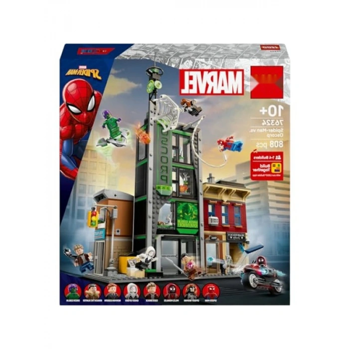 Süper Kahraman Temalı İnteraktif Yapım Seti - 808 Parça