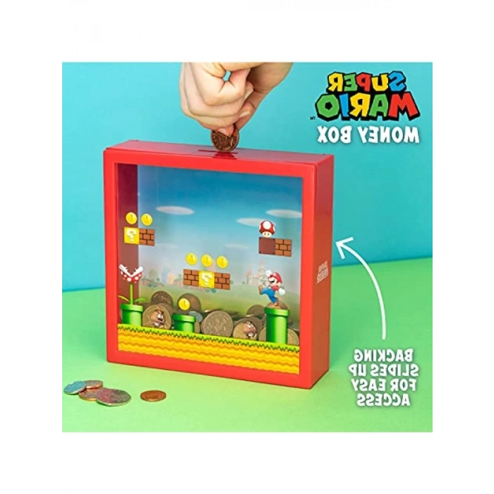 Süper Mario Temalı Eğlenceli Arcade Kumbara