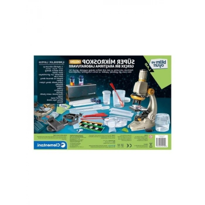 Süper Mikroskop Delüks - Bilim ve Oyun Seti