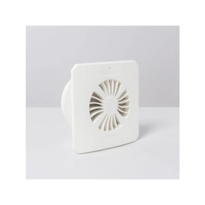 Süper Sessiz Tuvalet Aspiratörü, 100 mm Duvar Tipi