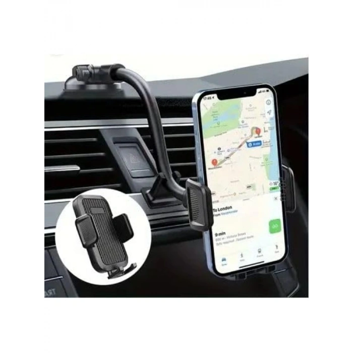 Süper Vakum Araç Telefon Tutucu - Uzun ve Esnek Yapı