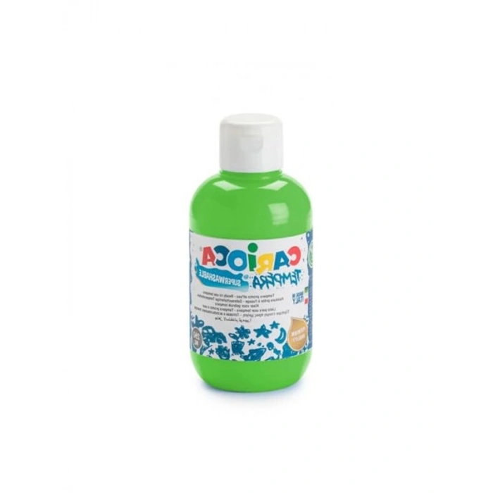 Süper Yıkanabilir Yeşil Tempera Suluboya, 250 ml