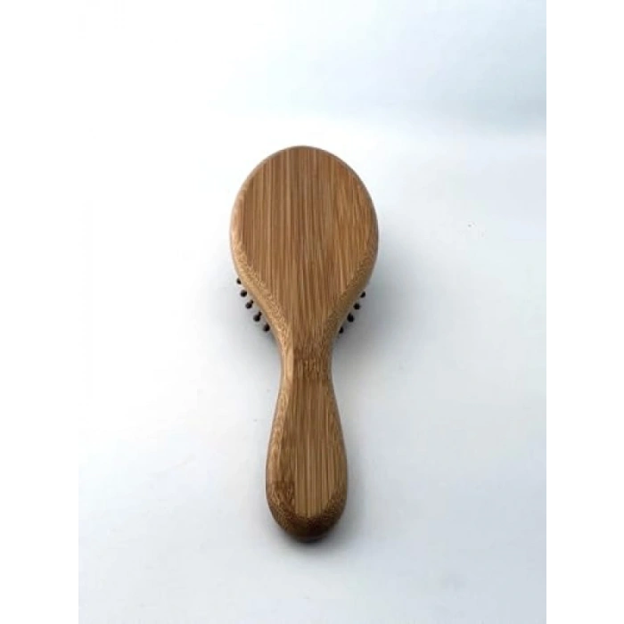 Sürdürülebilir Bambu Saç Fırçası ve Tarak Seti