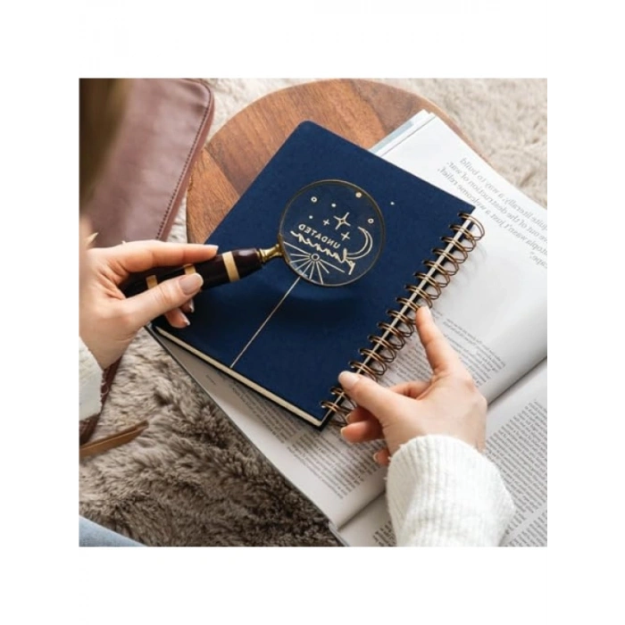 Süresiz A5 Spiralli Planlayıcı Ajanda - Keten Kapak