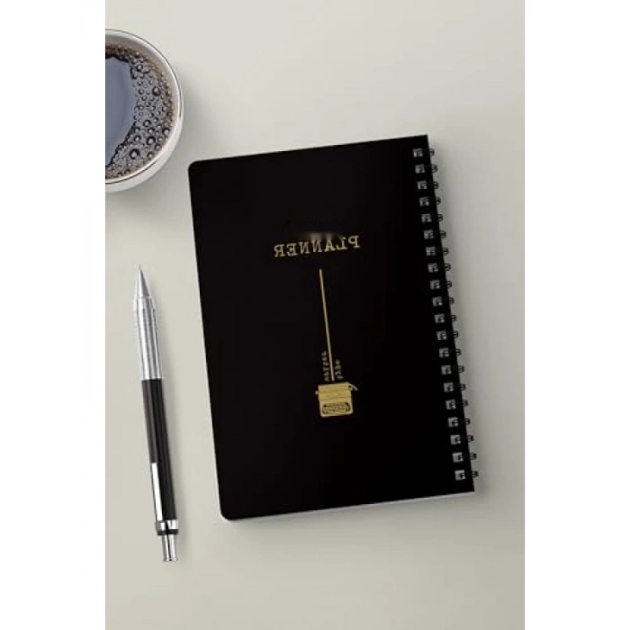 Süresiz Plastik Kapaklı Haftalık Planlayıcı Ajanda