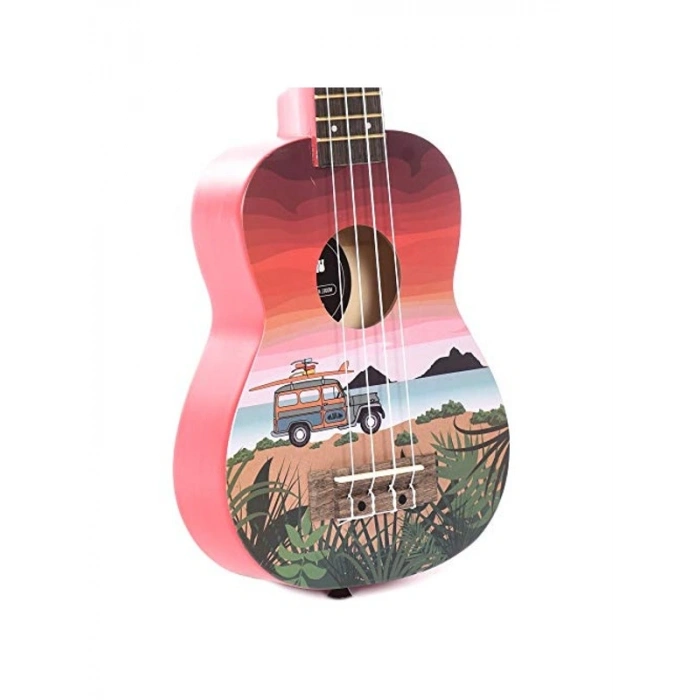 Surfari Temalı Soprano Ukulele ile Müzikal Keşiflere Çıkın