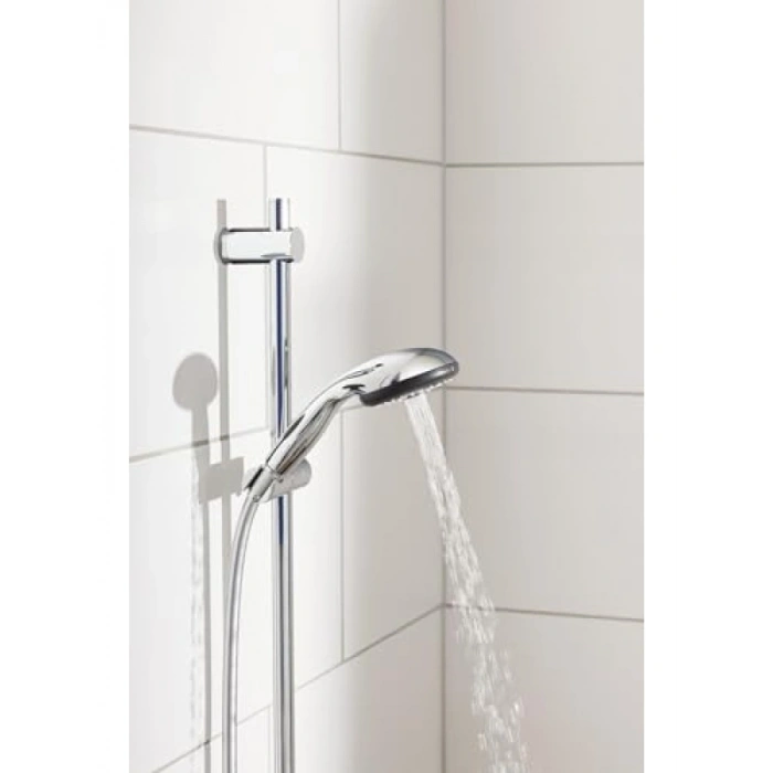 Sürgülü Duş Seti - 600 mm Ray ve 1750 mm Hortum