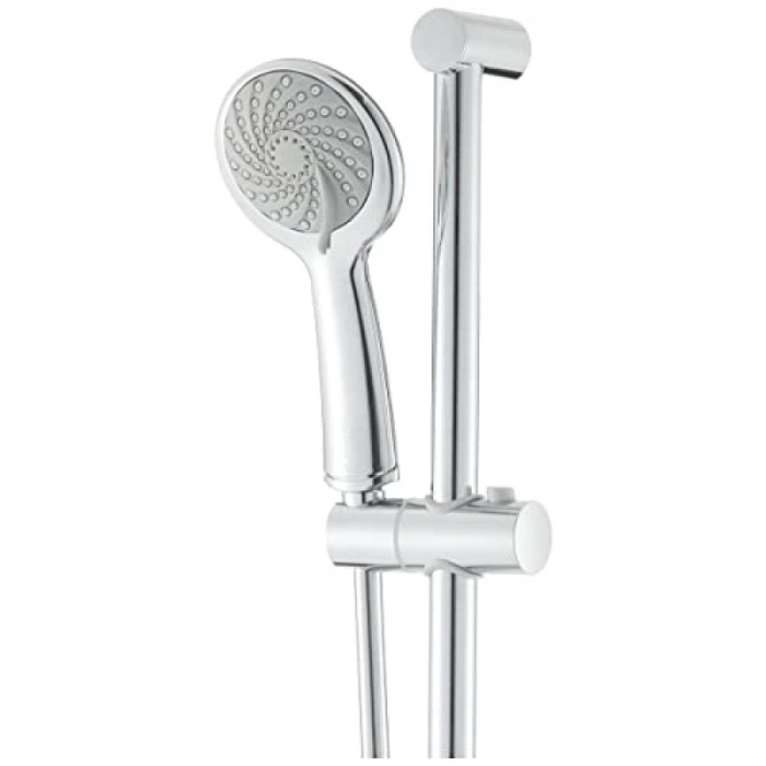 Sürgülü El Duşu Takımı - Duvara Monte, Krom Kaplama