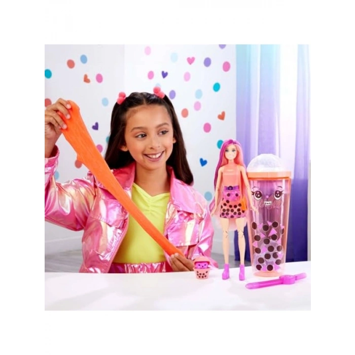 Sürprizlerle Dolu Bubble Tea Temalı Bebek Seti - Mango Mochi