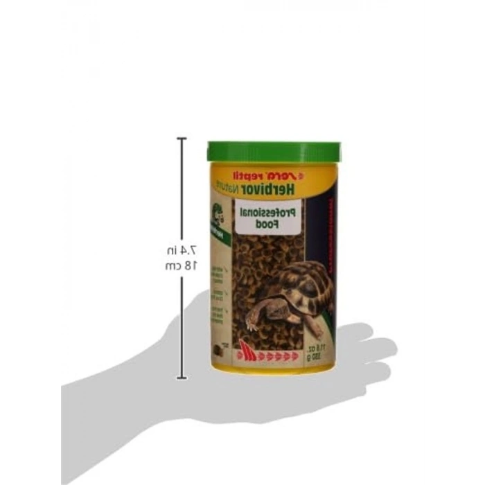 Sürüngen Yemi, 1000 ml Hacminde, Bitkisel İçerik