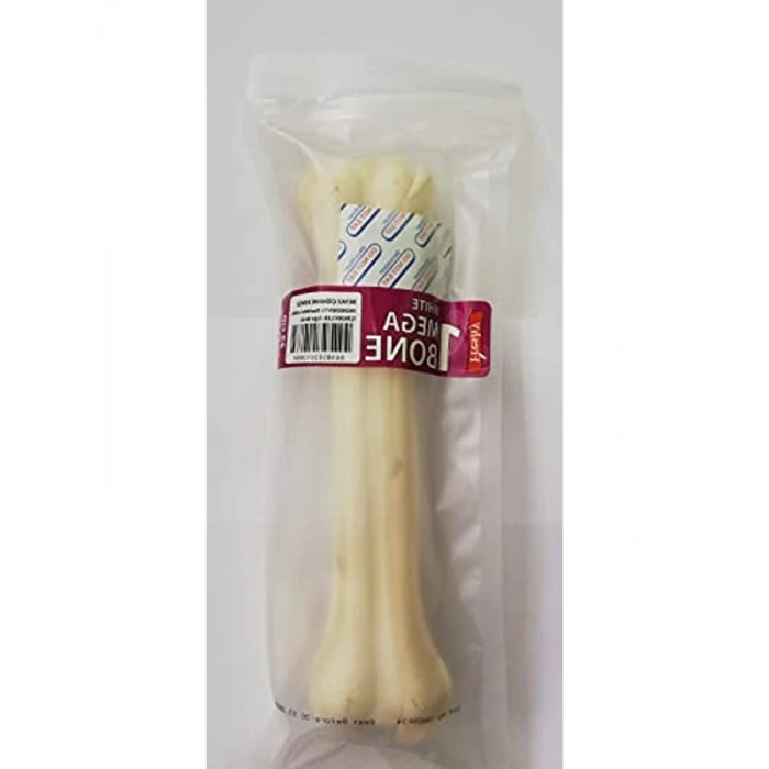 Sütlü Deri Köpek Kemiği, 220 gr, 25 cm Boyutunda