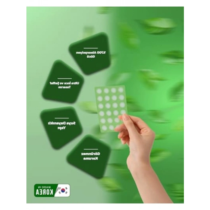 Suya Dayanıklı Akne Bandı - %700 Emme Kapasitesi