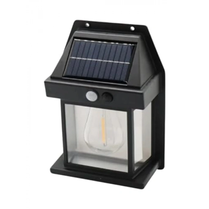 Suya Dayanıklı Güneş Enerjili Bahçe Lambası - Hareket Sensörlü