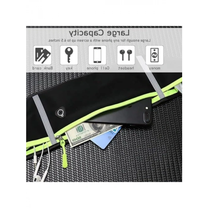 Suya Dayanıklı Koşu Kemerli Telefon Çantası