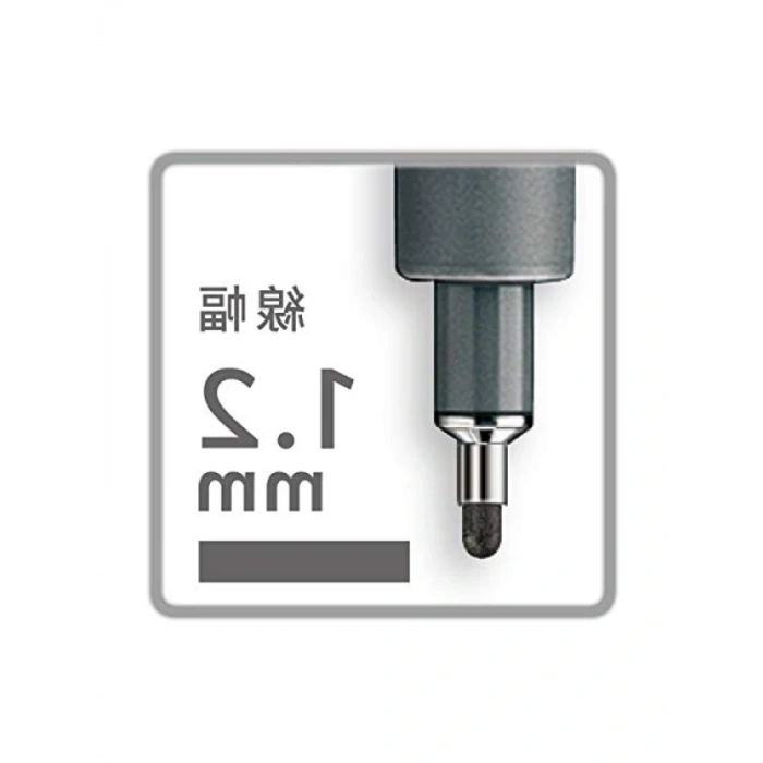 Suya Dayanıklı Pigment Liner - 1.2 mm Uç Kalınlığı