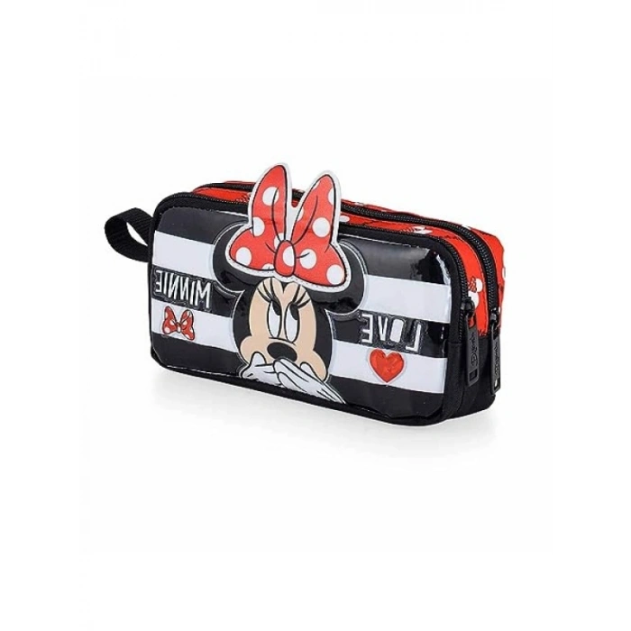 Suya Dayanıklı Polyester Kalem Çantası, Çift Gözlü Tasarım