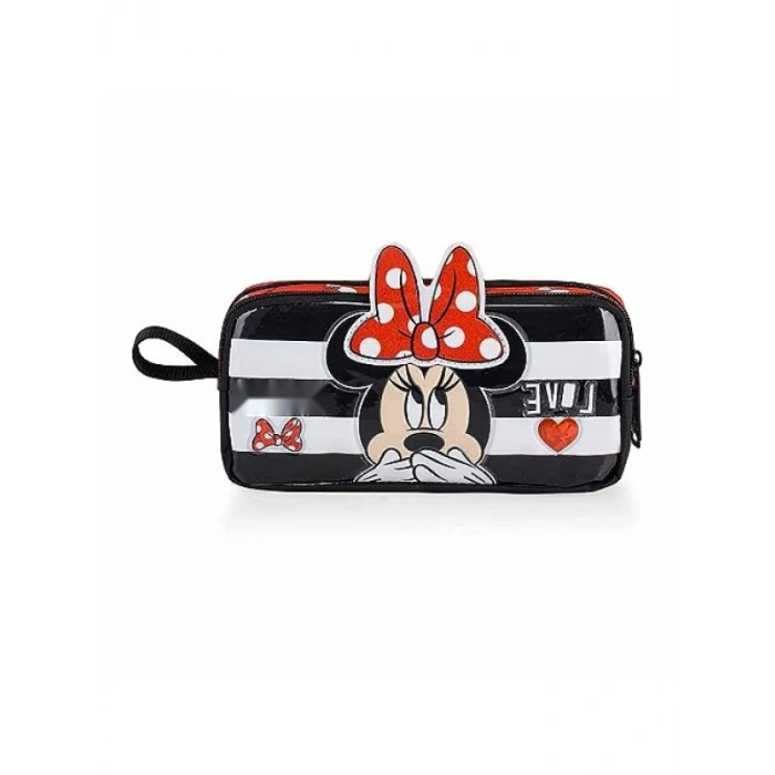 Suya Dayanıklı Polyester Kalem Çantası, Çift Gözlü Tasarım