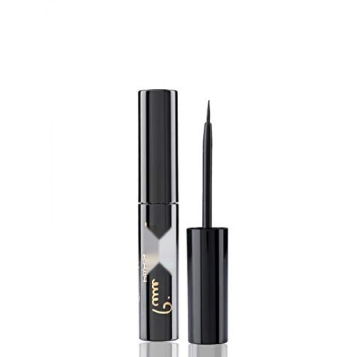 Suya Dayanıklı Siyah Likit Eyeliner - 4 ml