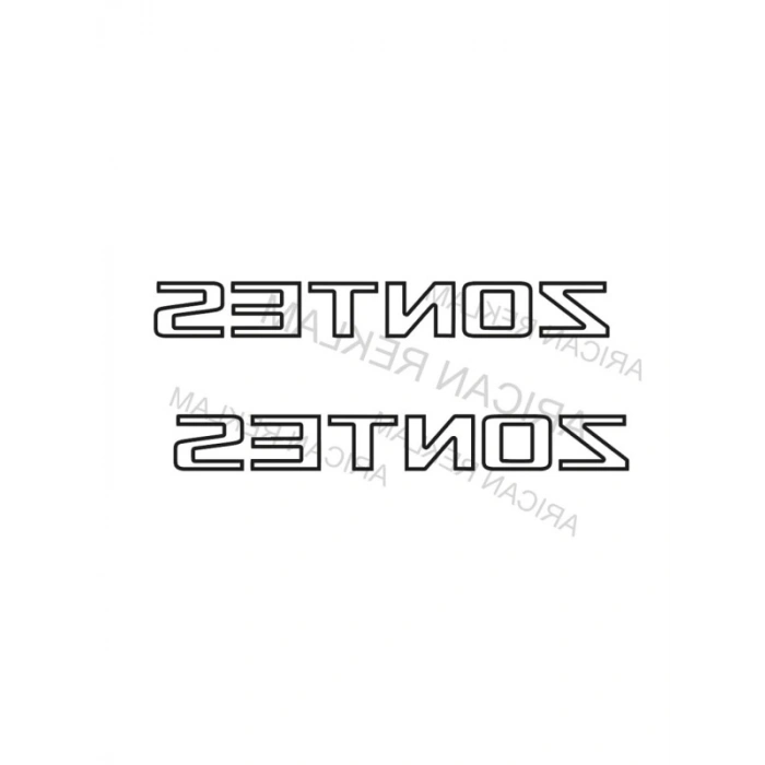 Suya Dayanıklı Sticker Seti (2li)